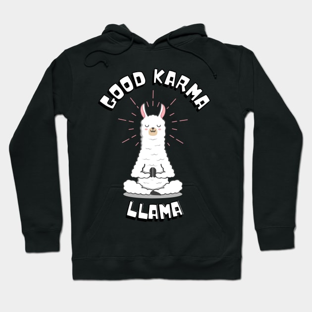 Good Karma Llama Hoodie by Pet Station